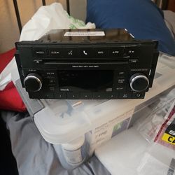 Orinal 2014 Jeep Compass Cd Player, Bluetooth And Aux Cable Connection Radio/ Satellite Radio Also