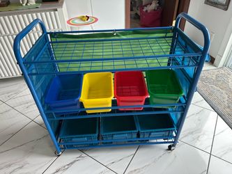 Teacher, Art, Craft, Toy Cart