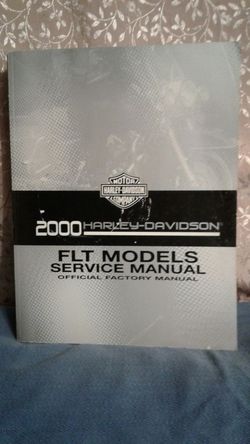 2000 HARDLER- DAVIDSON OFFICIAL FACTORY SERVICE MANUAL