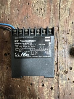 SE-E1 Protection. Module. BITZER. Compressor. Motor