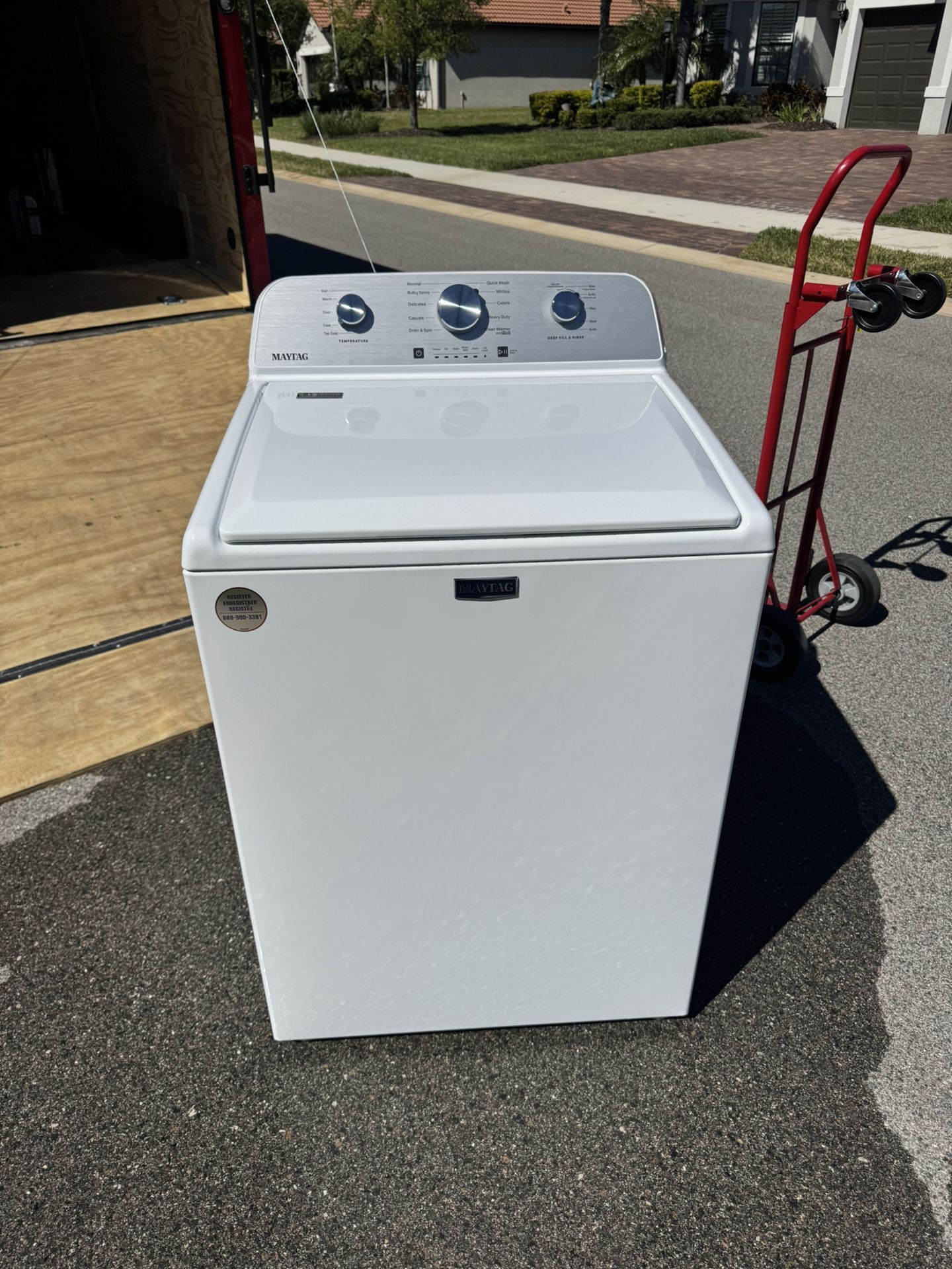 Laundry set With GAS DRYER