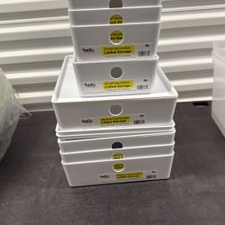Organizing- Storage Bins WITH Lids 