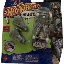 HOT WHEELS SKATE STAR WARS BOBA FETT