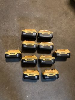 Dewalt Bateria 5.0 $60 Cada Una 