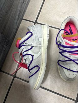Nike off white Dunks lot 15 size 8.5