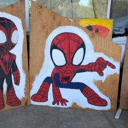 Spidey And His Amazing Friends Cutouts