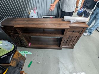 TV center and electric fireplace