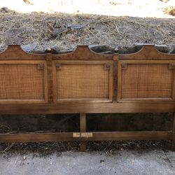 Antique King Headboard