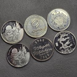 1oz .999 Silver Rounds - Random Designs