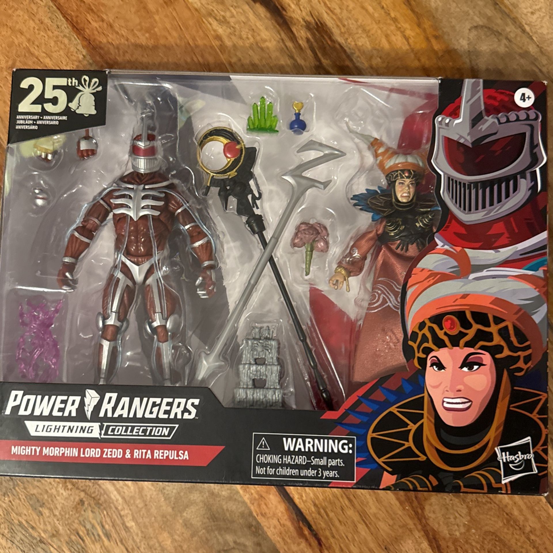 Power Rangers Lightning Collection Lord Zedd Rita Repulsa 25th