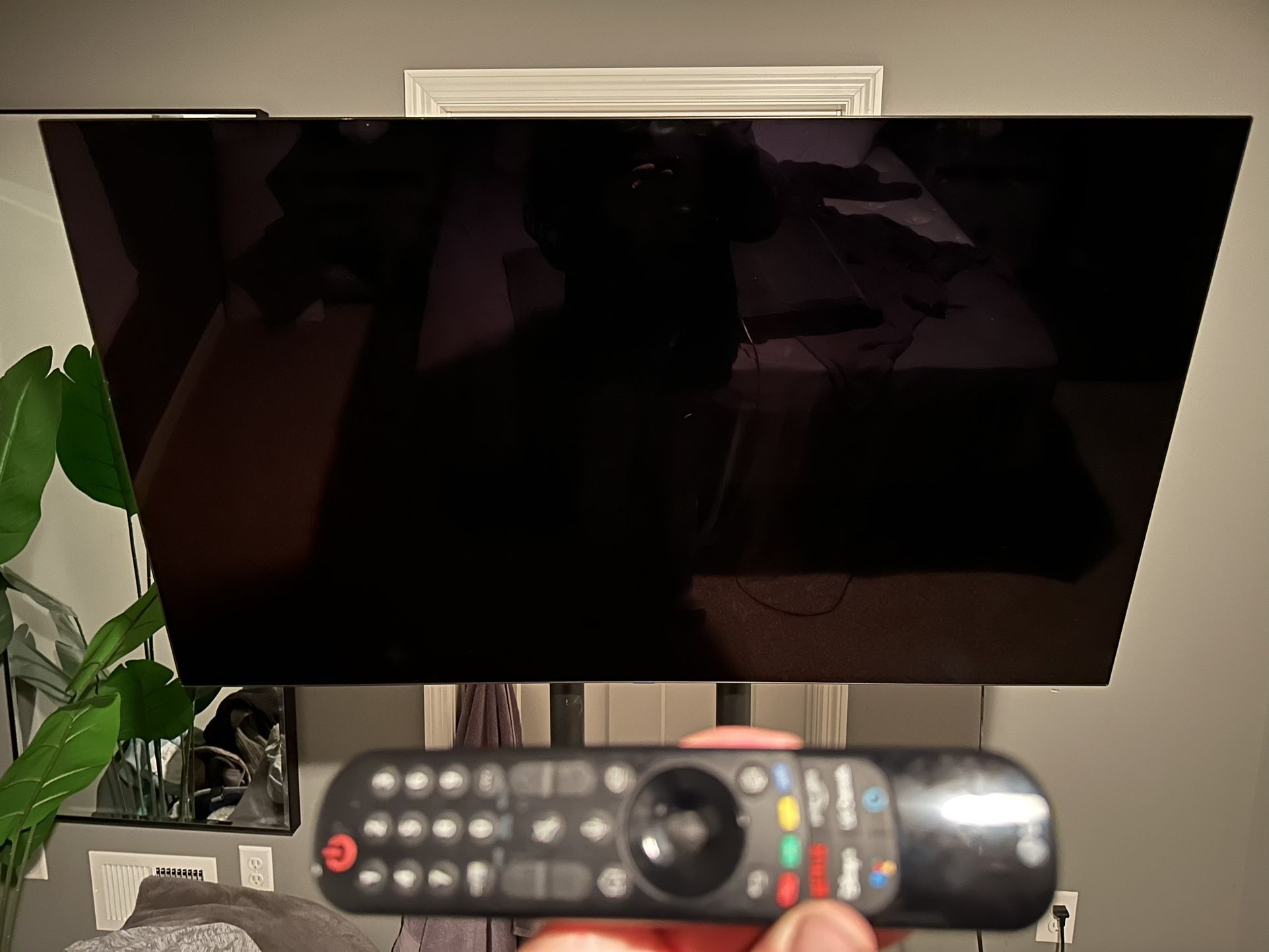 LG 55” OLED 4k TV Like New