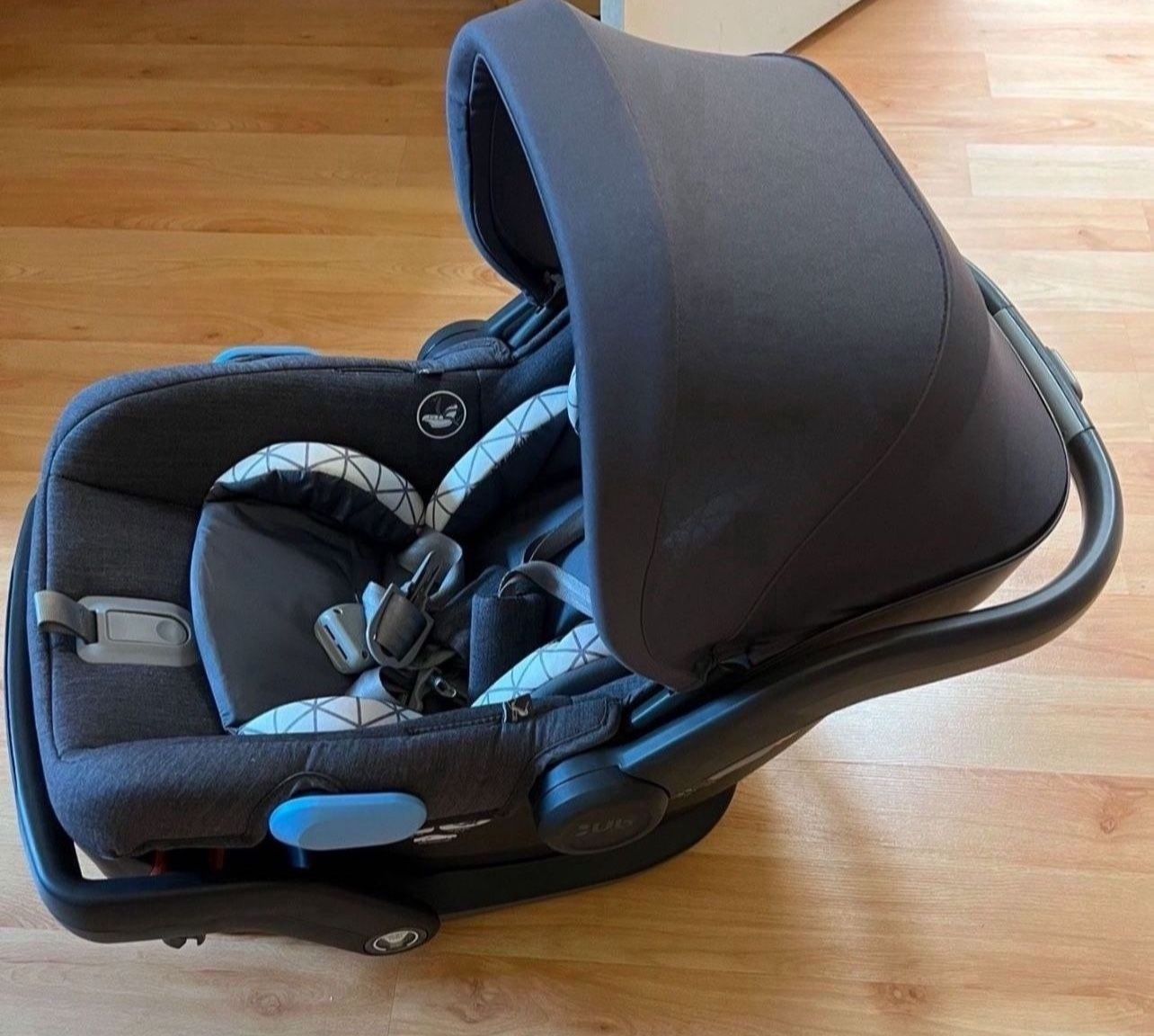 UPPAbaby Mesa Max Infant Car Seat/Base with Load Leg and Robust Infant Insert Included/Innovative Safety Features + Simple Installation/Direct Strolle