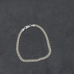 Silver Cuban Bracelet 