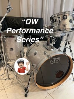 🔥 DW Drum Set Complete Drums
