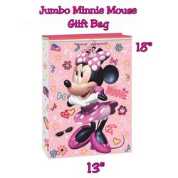 3 Jumbo Munnie Mouse Gift Bag