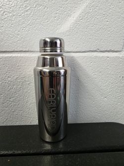 EARLY BIRD stainless steel Shaker mini, for morning powder mixes, 10oz.