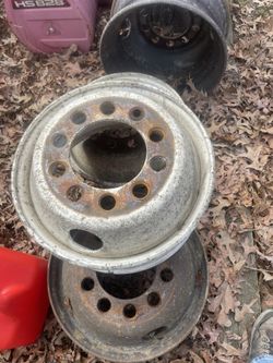 17.5 Used 10 Hole Old Style Bud Rims.