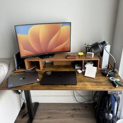 ErGear Electric Standing Desk – Height Adjustable, 48x24in