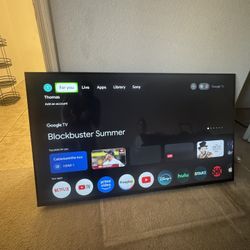 Sony 55” 4K Google TV