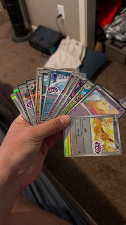Stamped Chinese Pokemon cards