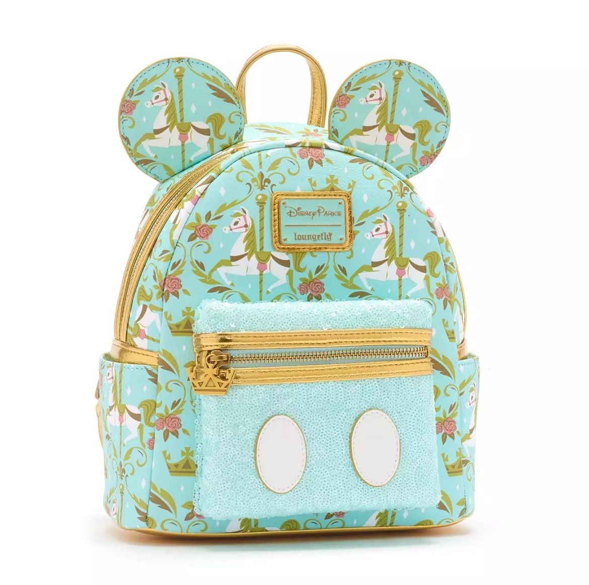Loungefly Mickey Mouse: The Main Attraction Mini Backpack