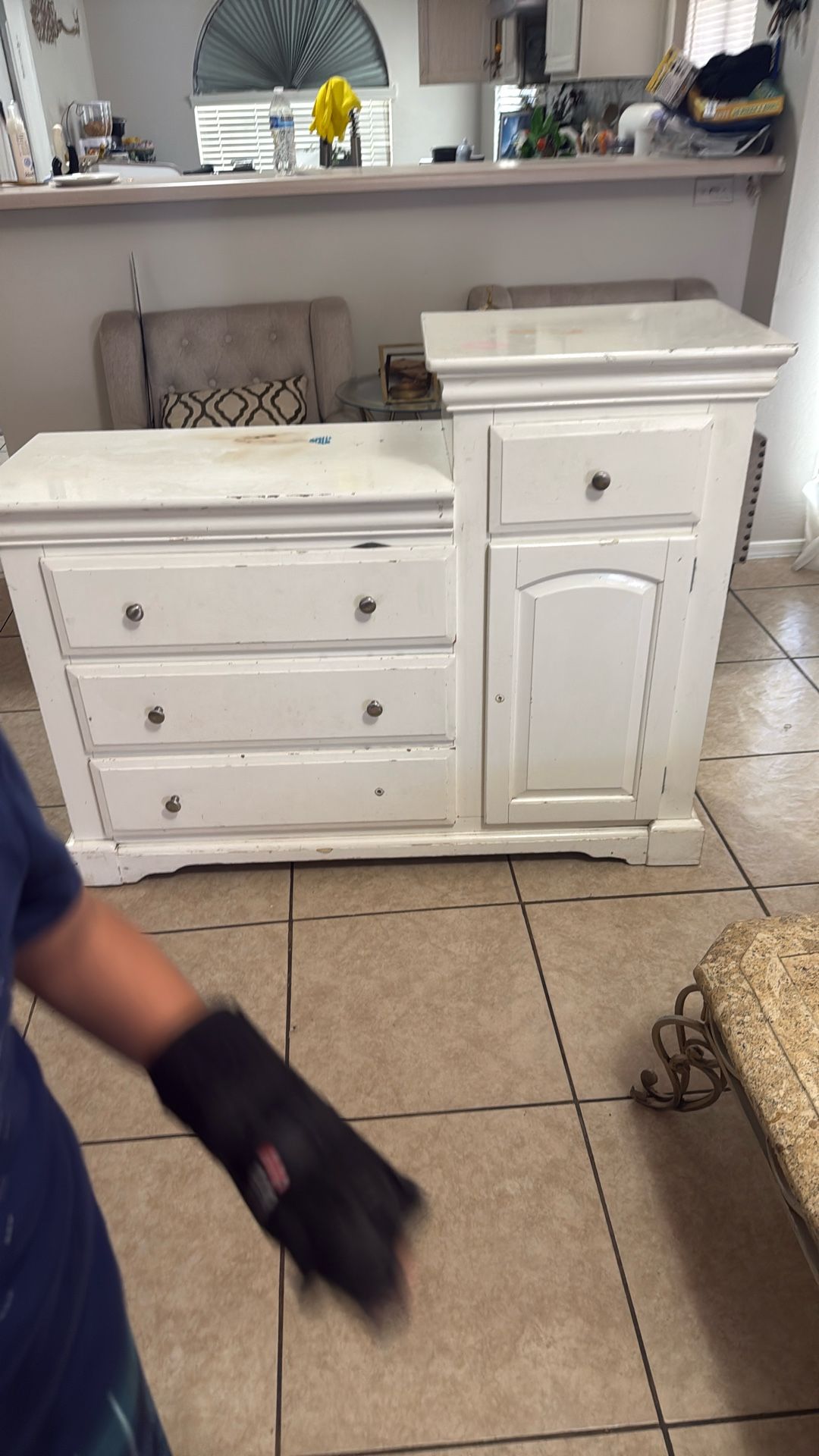 Baby Changing Table Dresser/kids. Reel Wood