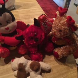 New Valentines Day plush $10 for all