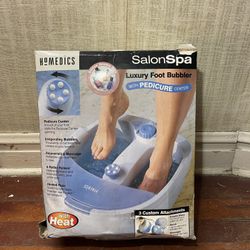 HoMedics Ultra Spa Luxury Foot Bubbler Massager