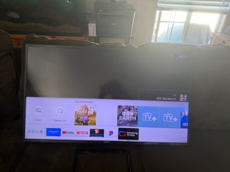 43 inch Samsung smart TV