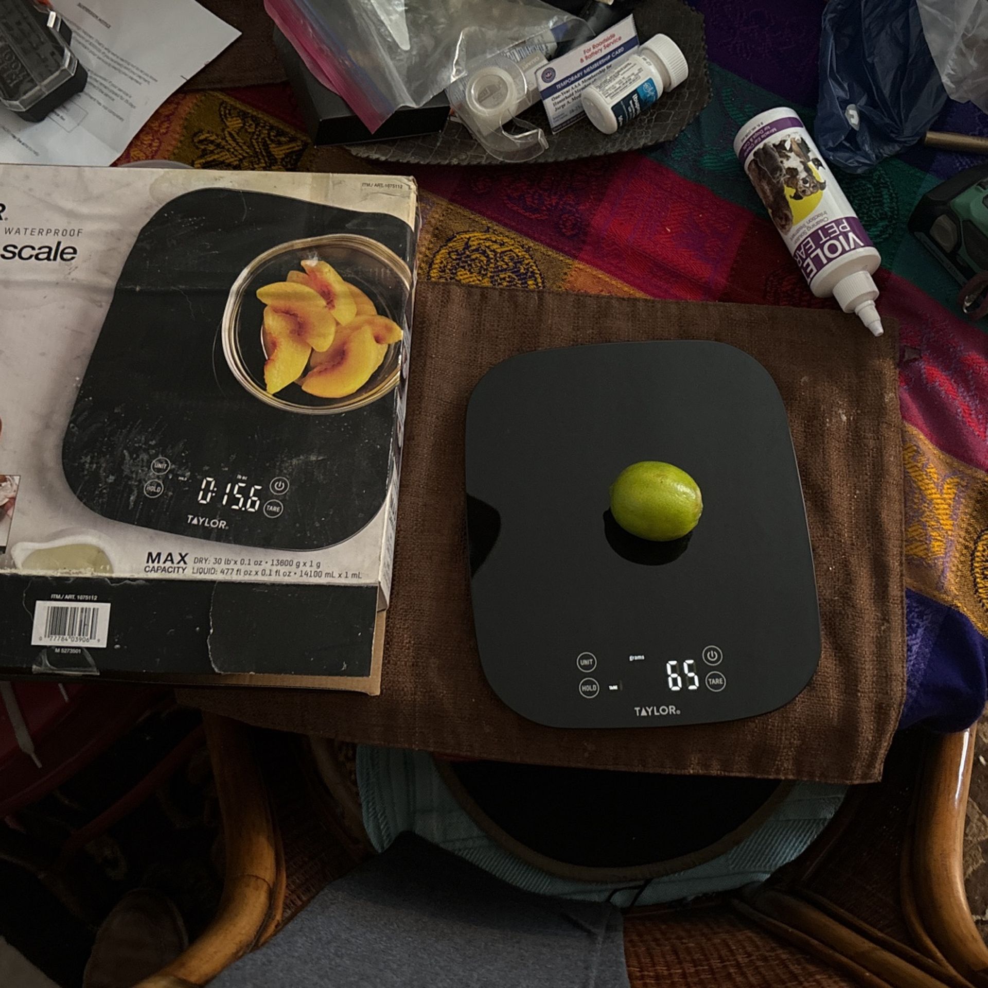 Waterproof Max Capacity Kitchen Scale 