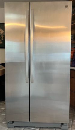Used Kenmore Stainless Steel Refrigerator/Freezer