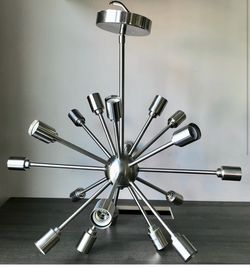 Chandelier lamp , in excellent shape price :$90