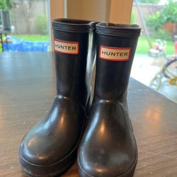 Toddler Hunter Rain Boots Size 6