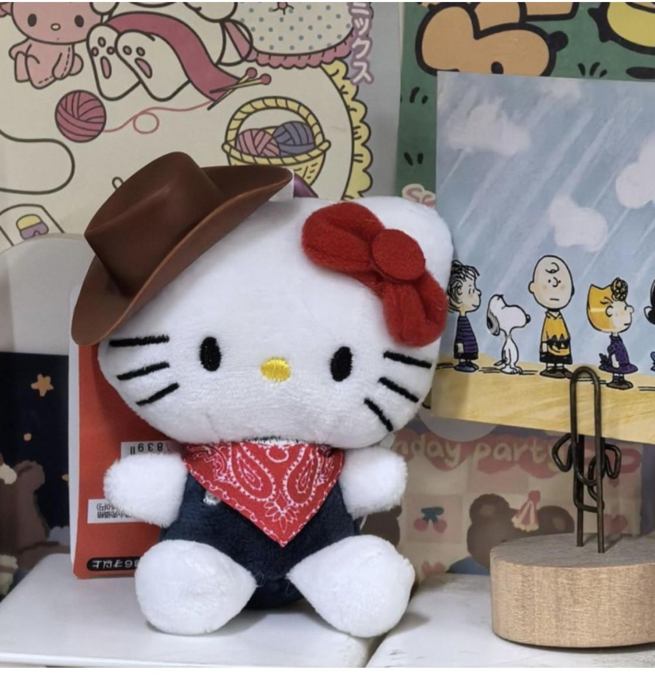 Hello Kitty Plush Keychain