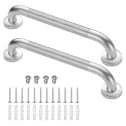 2 Pack 16 Inch Grab Bars For Bathroom 
