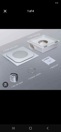 🔥💨💡 BATHROOM EXHAUST FAN WITH LIGHT — ONLY $35! 💡💨🔥