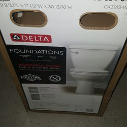 Brand New Delta ElongatedToilet With Slow Seat