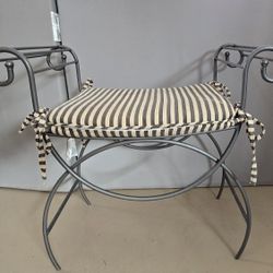 Metal Vanity Stool