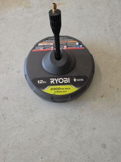 Ryobi 12in 2300 psi 1.4 gpm max