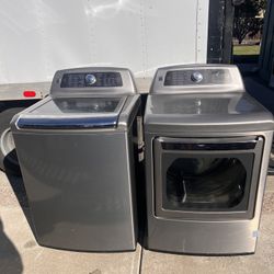 Kenmore Electric Washer and Dryer Top Loader Washer