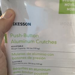 Aluminium Crutches New