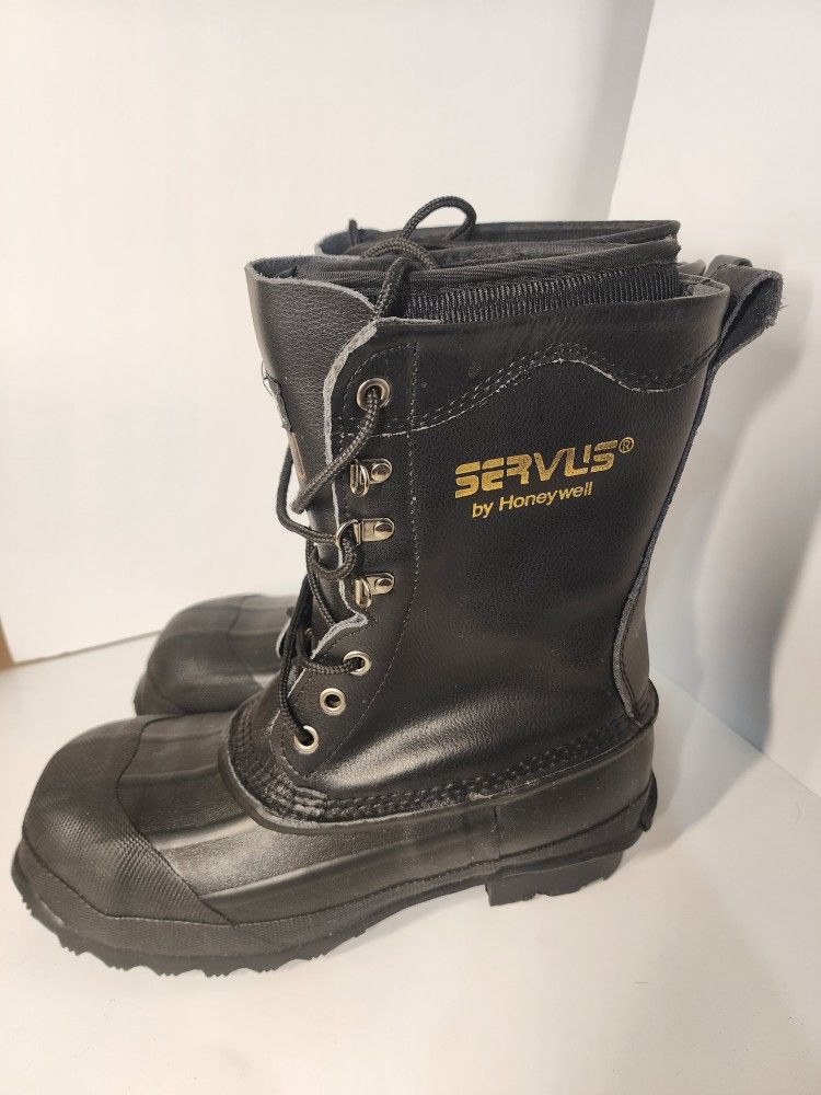 Servus by Honeywell Mens size 9 Waterproof steel toe boots