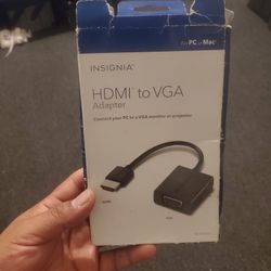 Hdmi  To Vga Adapter Insignia