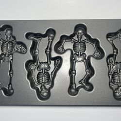 Nordic Ware Spooky Skeleton Cakelet Pan - NEW!