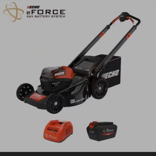 ECHO
eFORCE 56V 21 in. Cordless Battery Walk Behind Self-Propelled Lawn Mower with 5.0Ah Battery and Charger