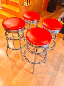 Retro heavy duty bar stools