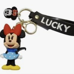 Minnie Mouse Keychain Purse Clip