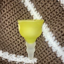 Floating Frosted Glass Candle Holder 