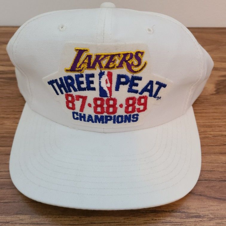 Los Angeles Lakers Three-peat (87/88/89) Championship Hat