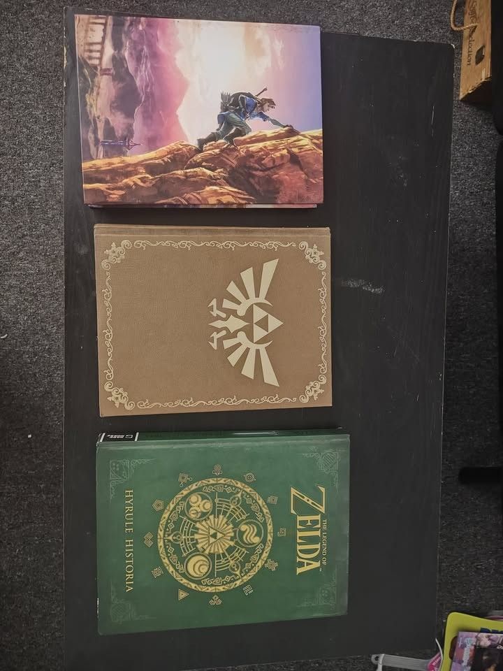 The Legend of Zelda book lot